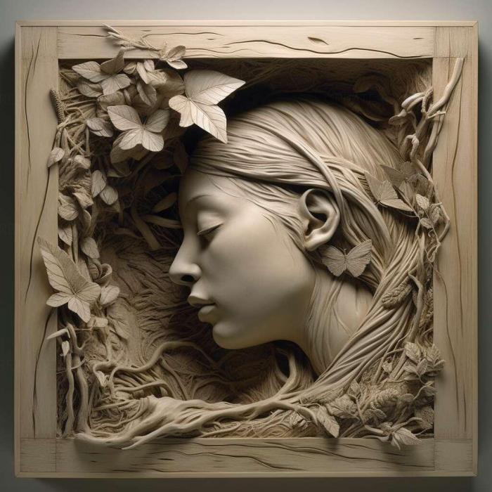 نموذج ثلاثي الأبعاد لآلة CNC 3D Art 